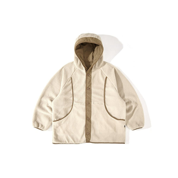 Reversible Hood Fleece Jacket N1521 - NNine