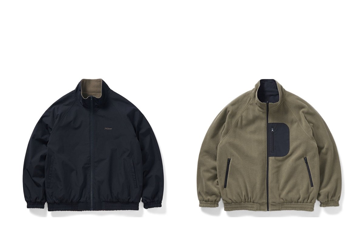 【両面使い・表面撥水加工】Reversible jacket N2352 - NNine