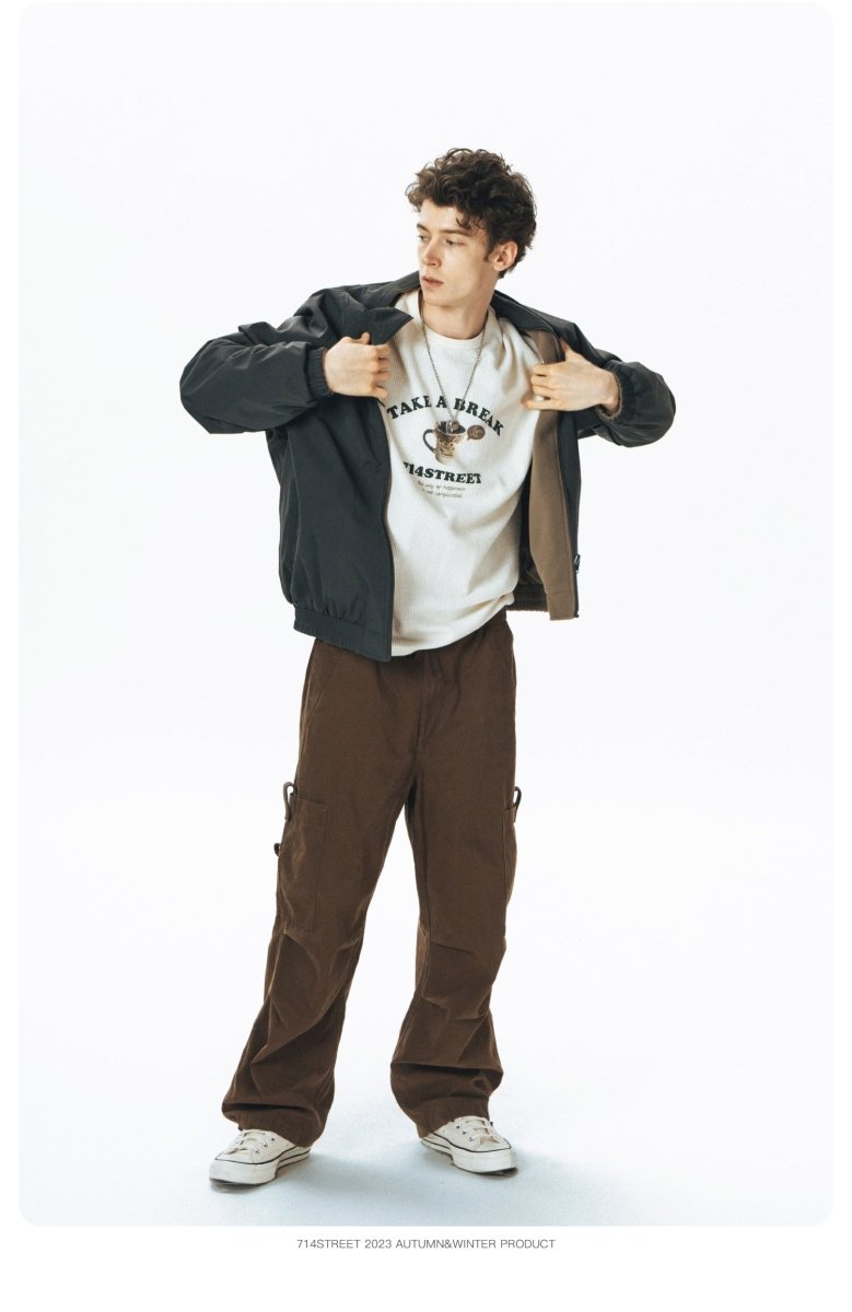 【両面使い】Reversible jacket N2352 - NNine