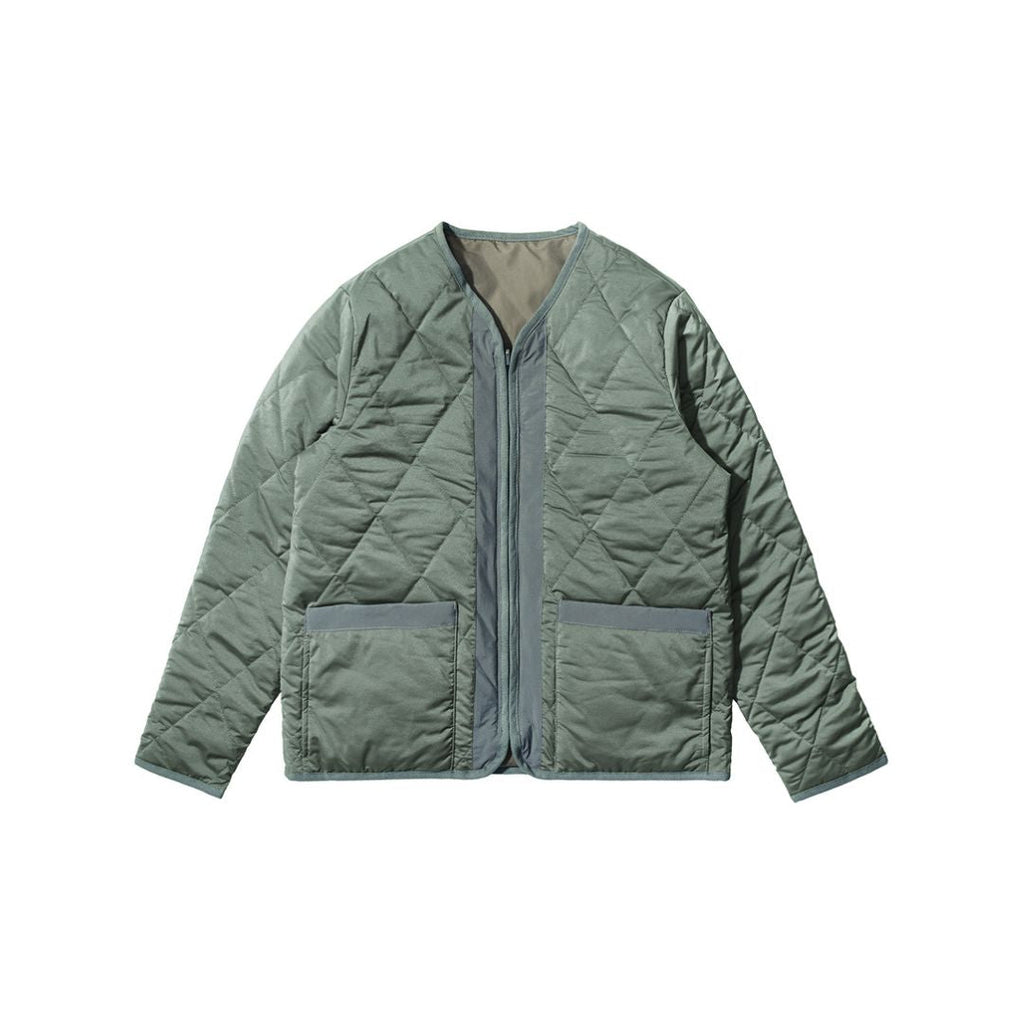 Reversible No Collar Quilting Jacket N1719