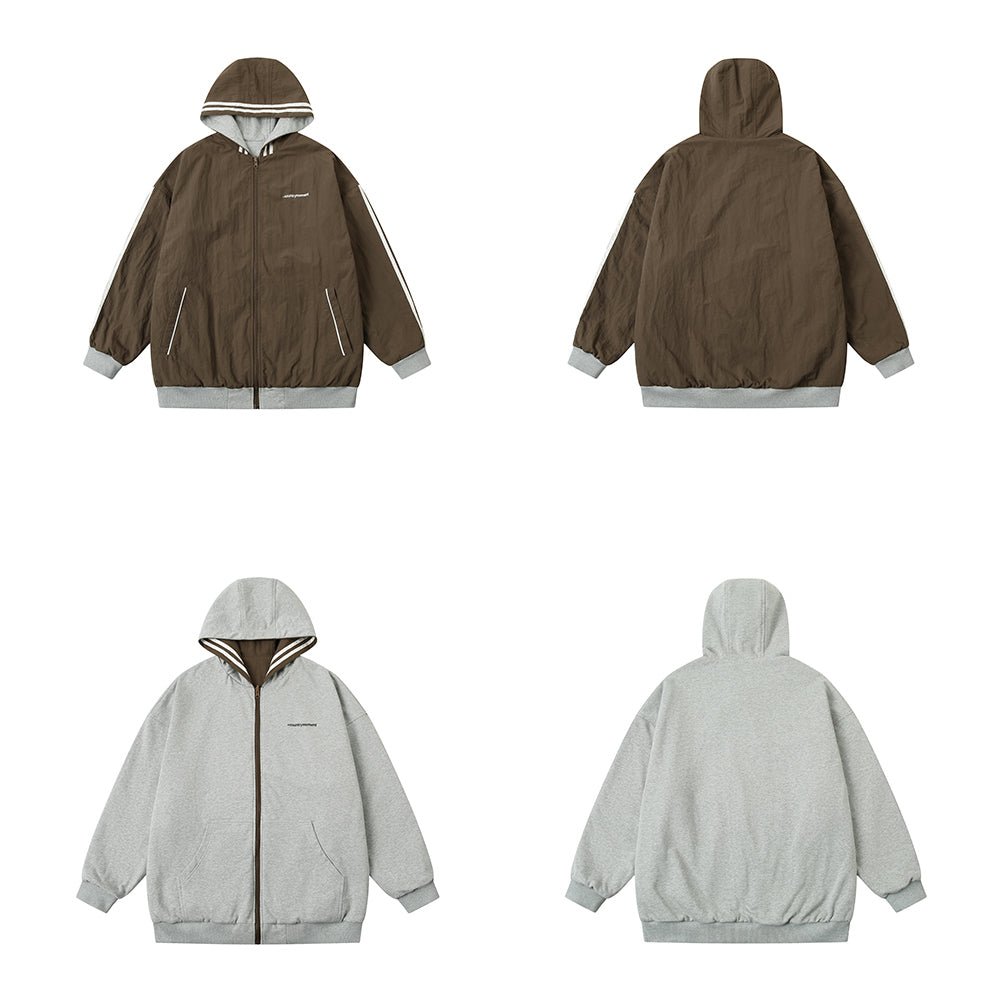 Reversible on sale zip hoodie