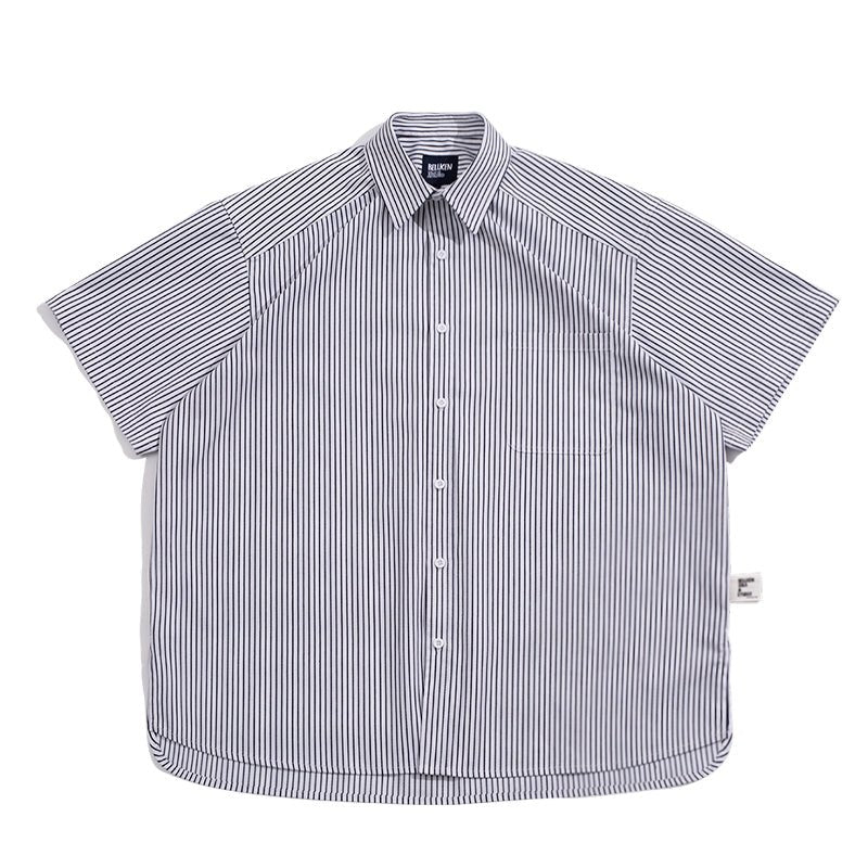 Short sleeved stripe shirt N1904 - NNine