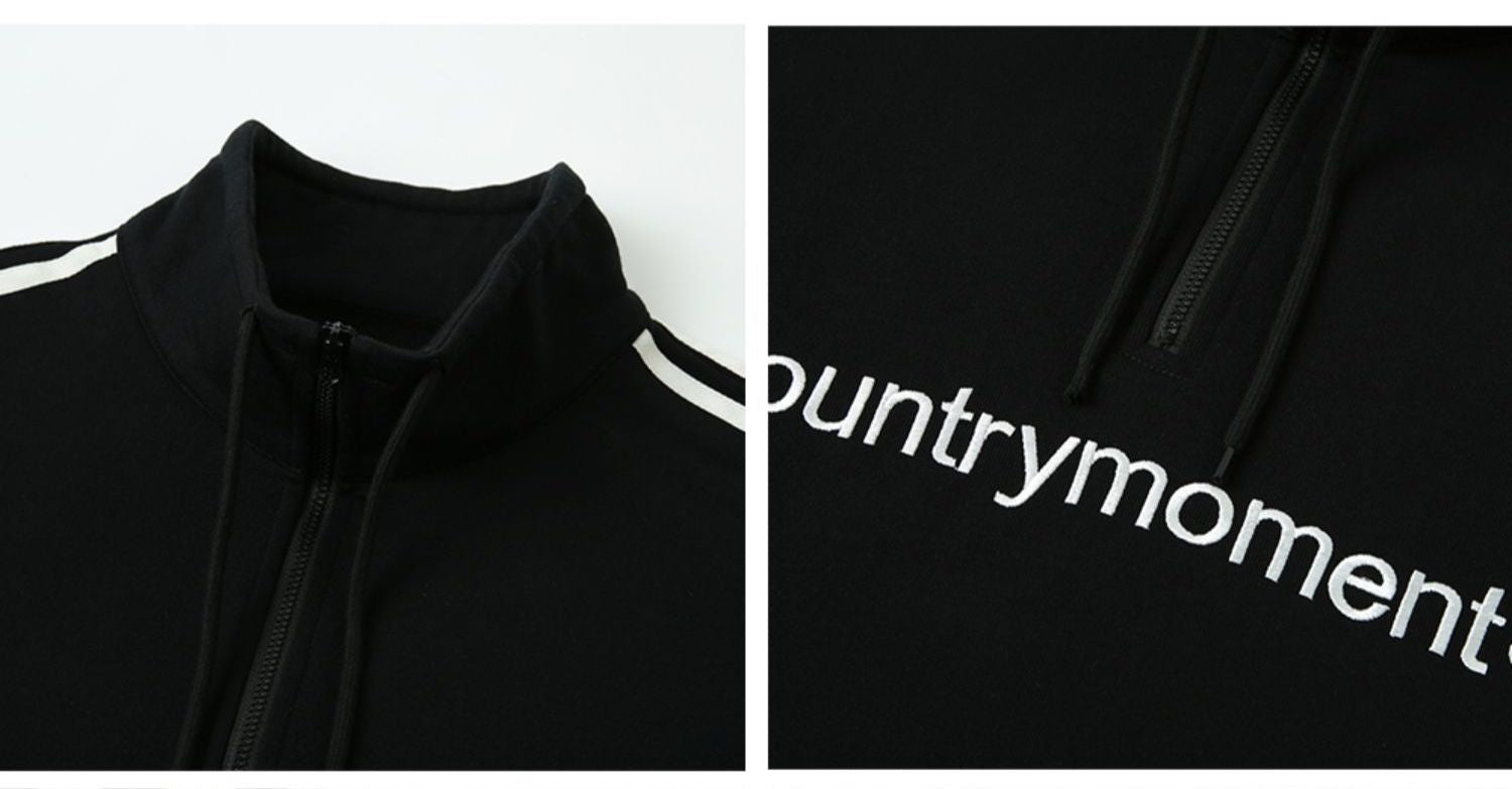 Side line logo half zip N1618 - NNine