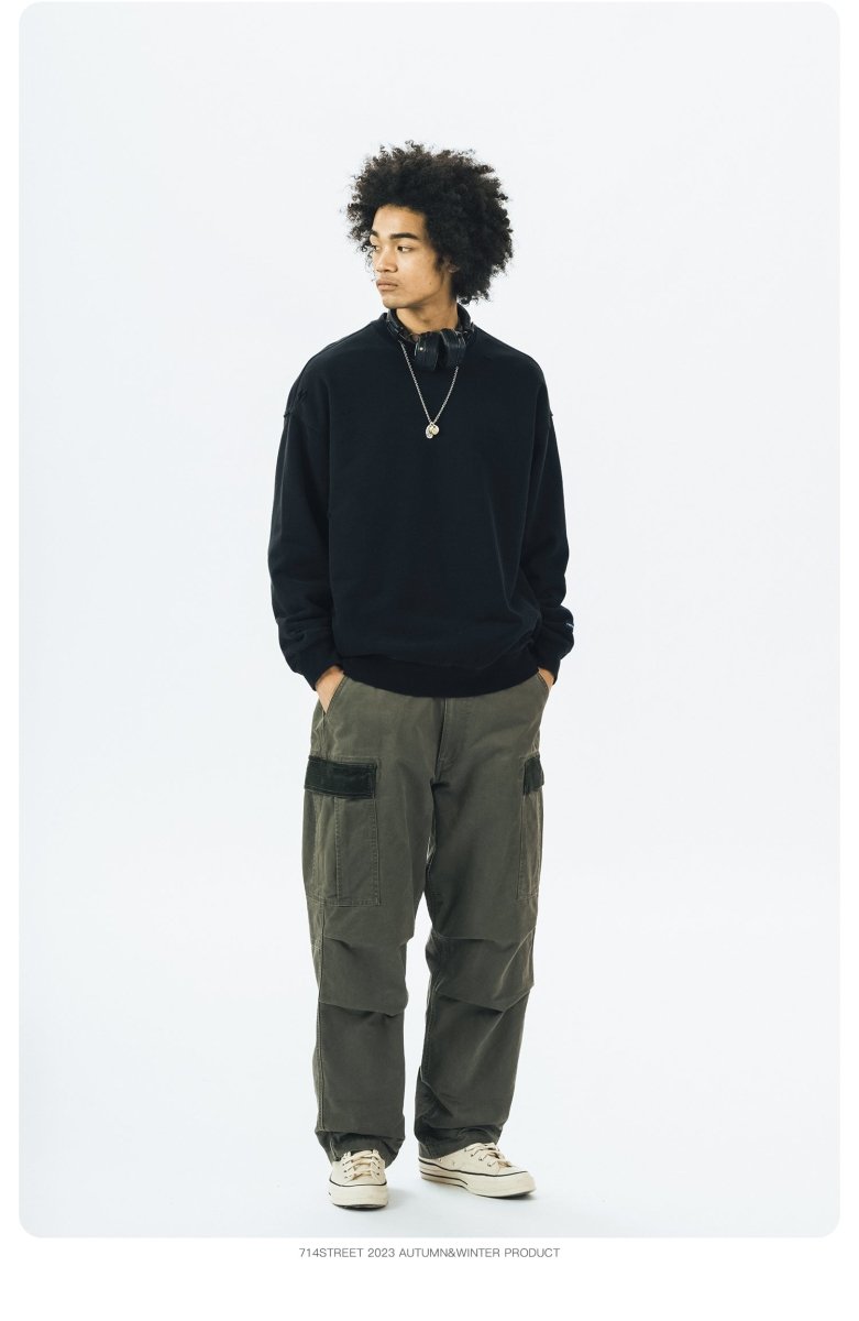 Side pocket straight pants N2518 - NNine