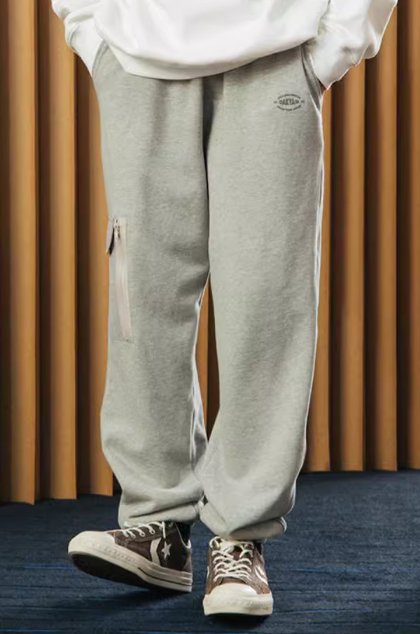 Side zipper pocket rib pants N2 - NNine