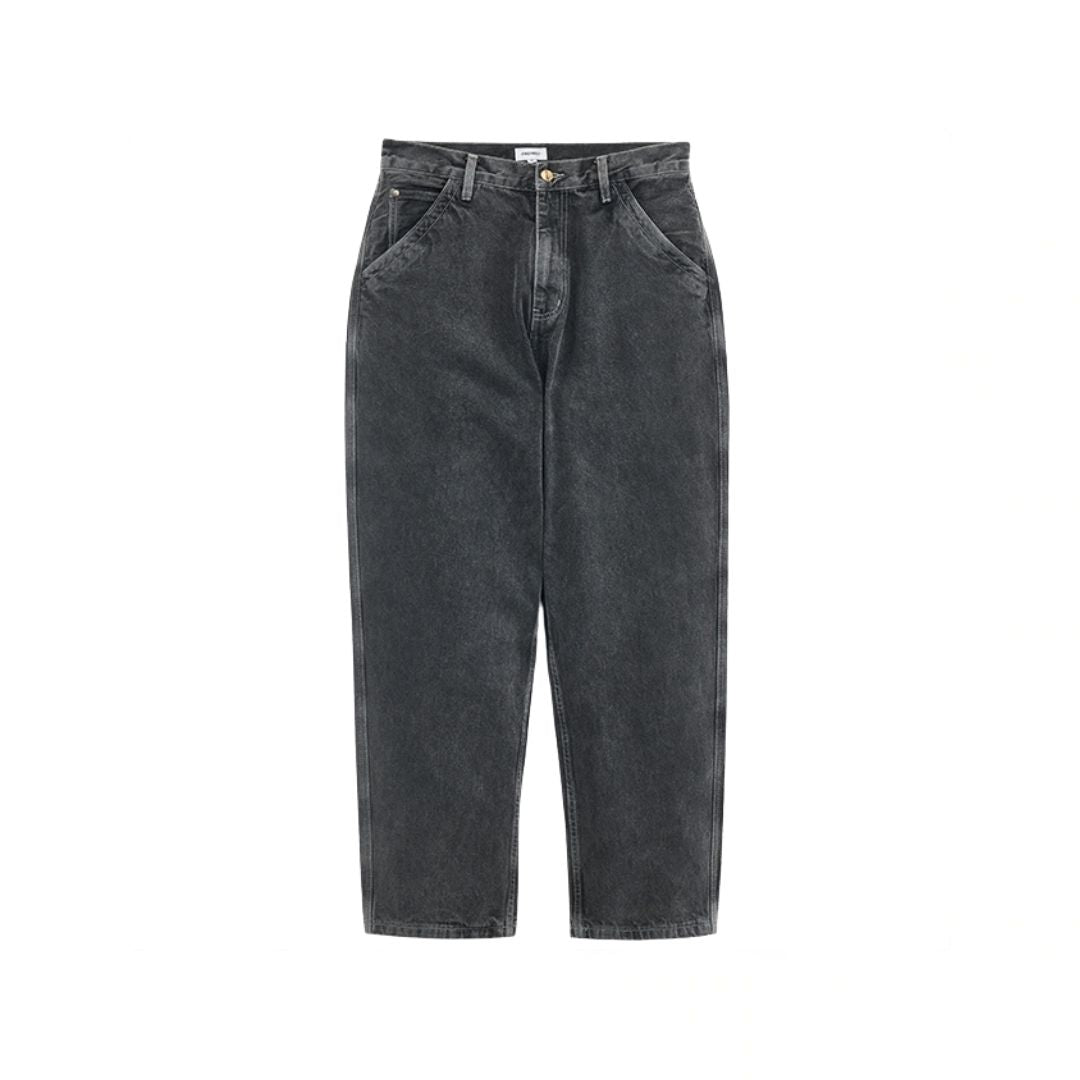 Simple wide damage denim　N456 - NNine