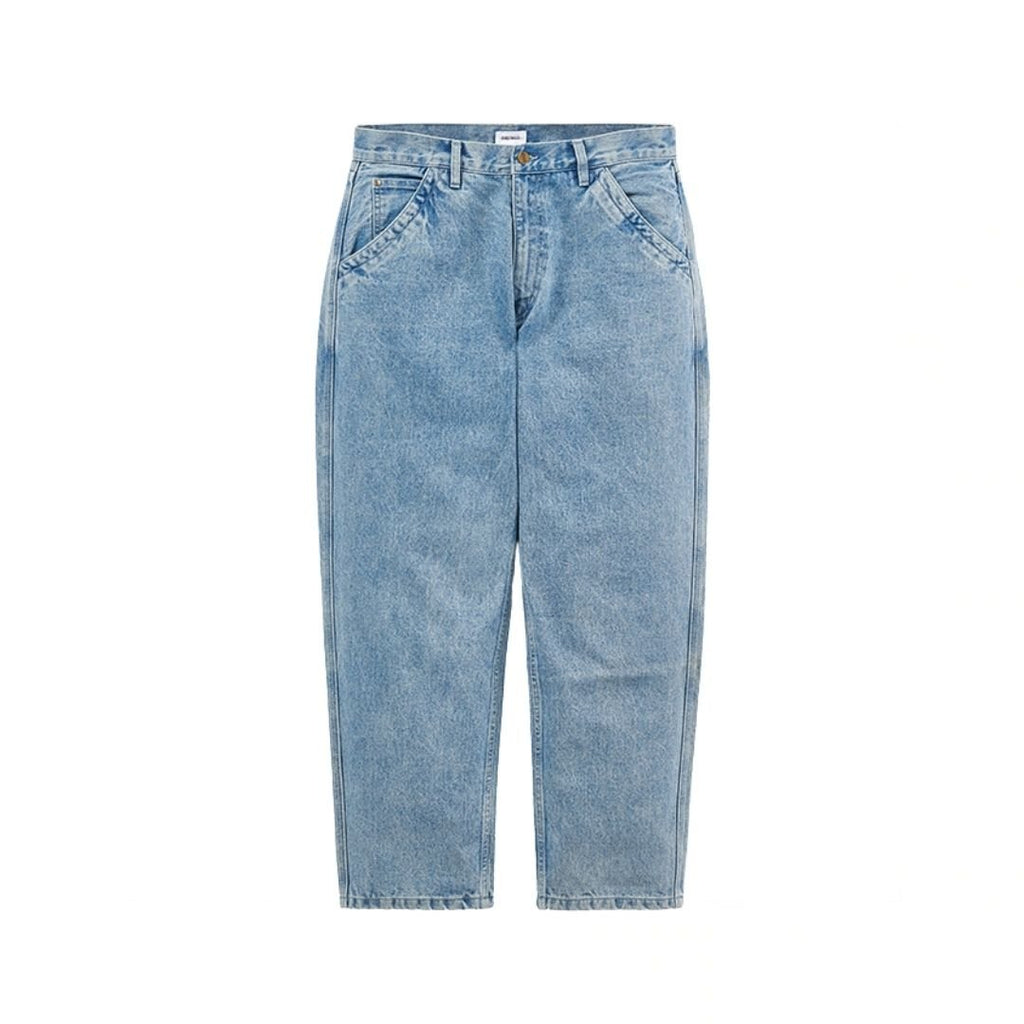 Simple wide damage denim N456 – NNine