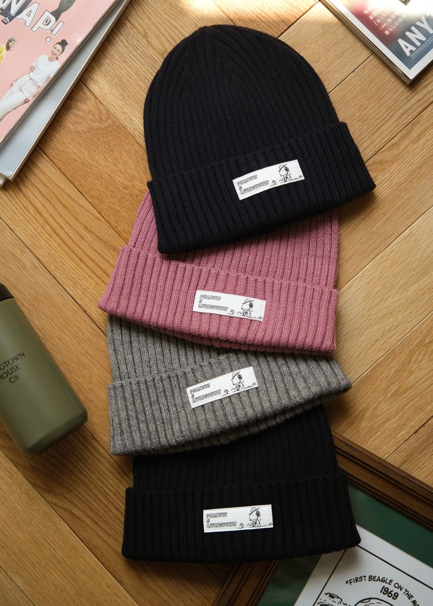 SNOOPY collab Knit hat N2679 - NNine