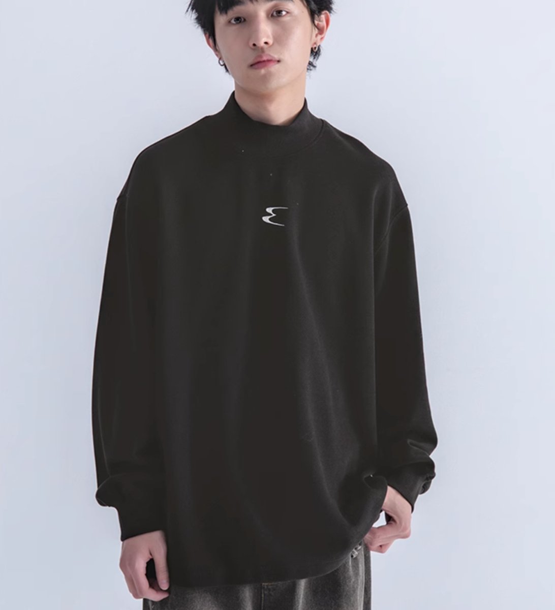 Soft mock neck knit N178 - NNine
