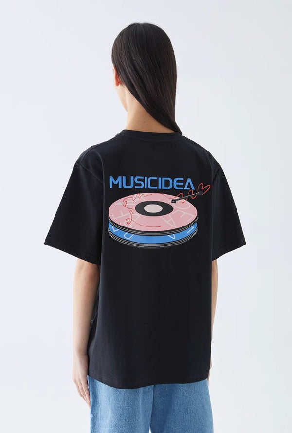 【SORONA】Back Print T-shirt N82 - NNine