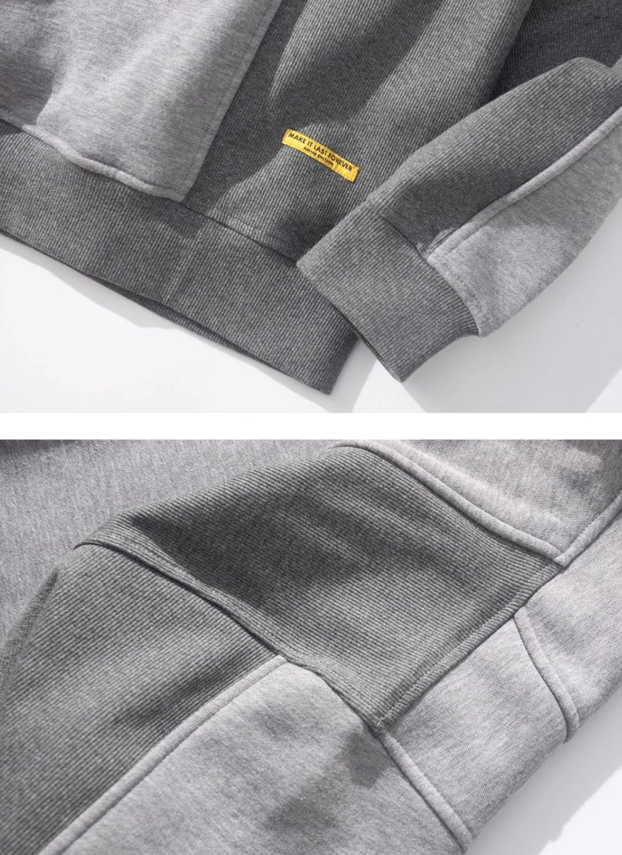 Split Crewneck Sweater N3205 - NNine