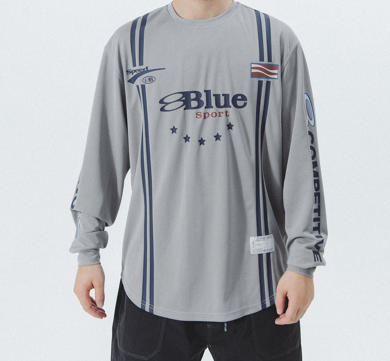Sports uniform long sleeve T-shirt N1927 - NNine