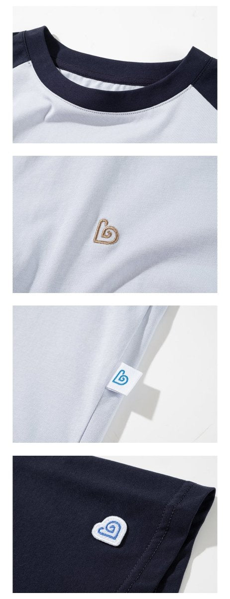 Sporty Back Initial T-shirt N2223 - NNine