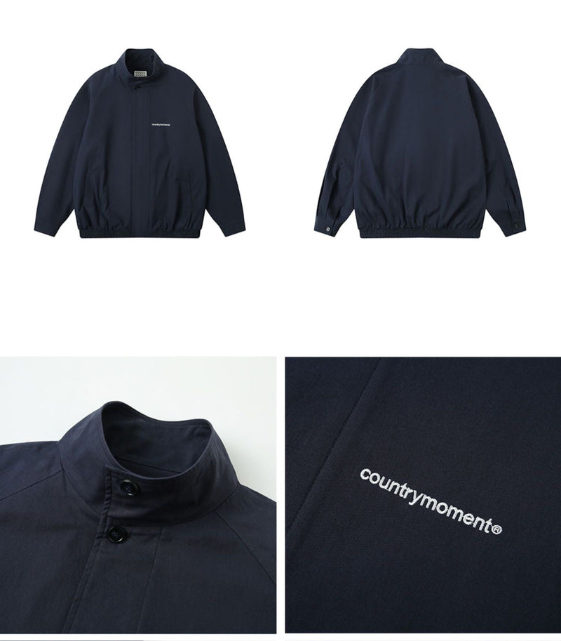 Stand collar simple cool jacket N1680 - NNine