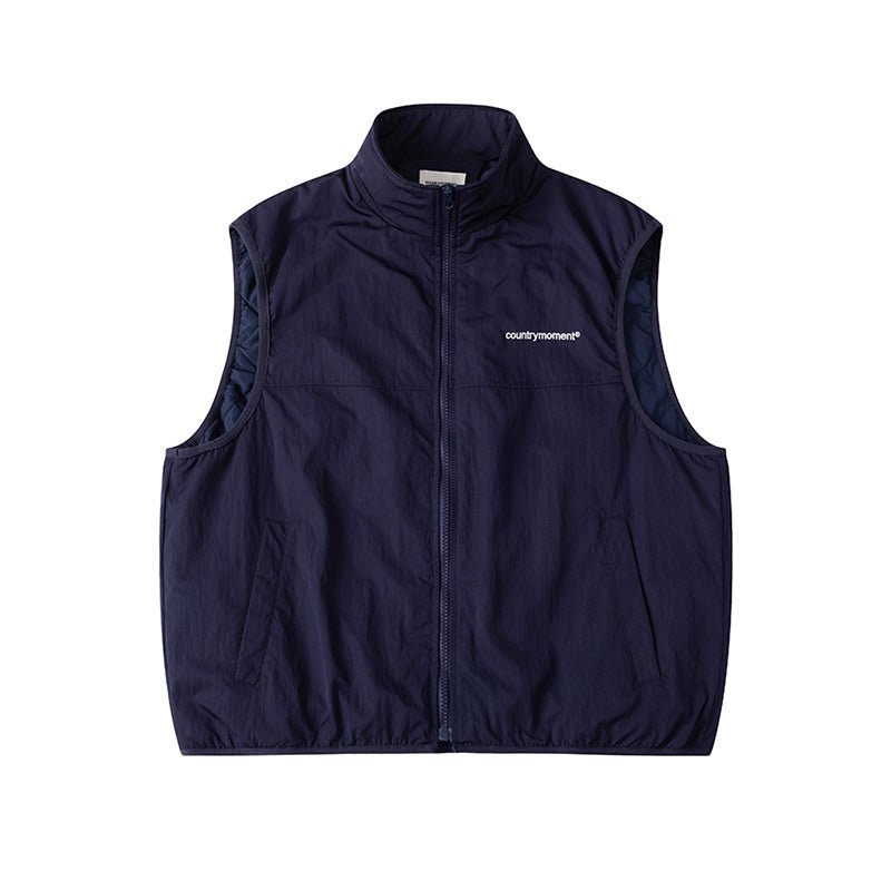 Stand color White duck down 90 % vest N2606 - NNine