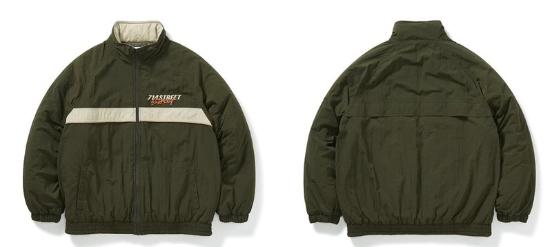Stand color zip down jacket N2625 - NNine