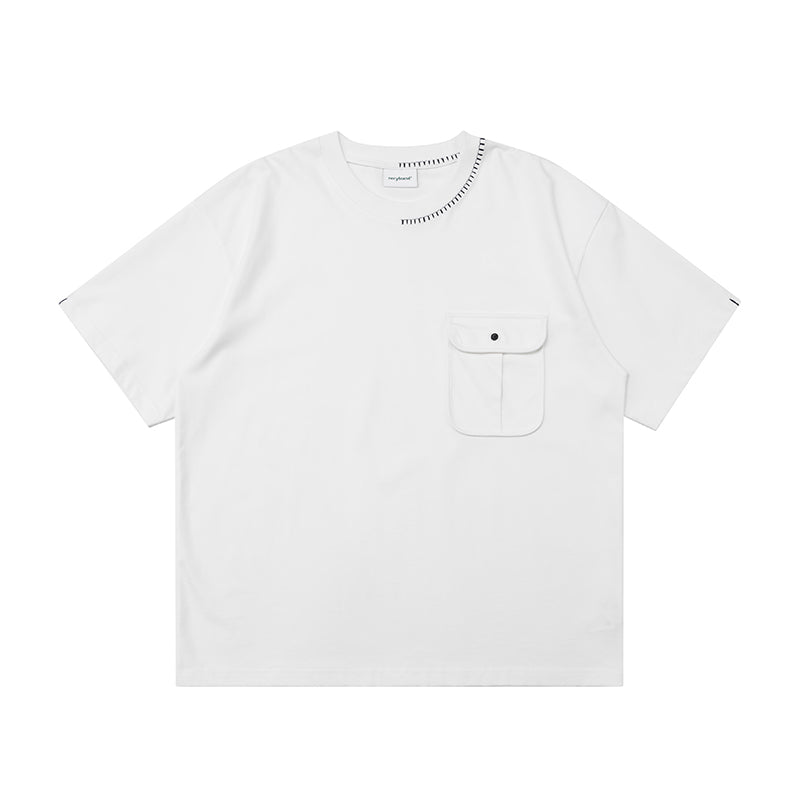 Stitch pocket T-shirt N2156 - NNine