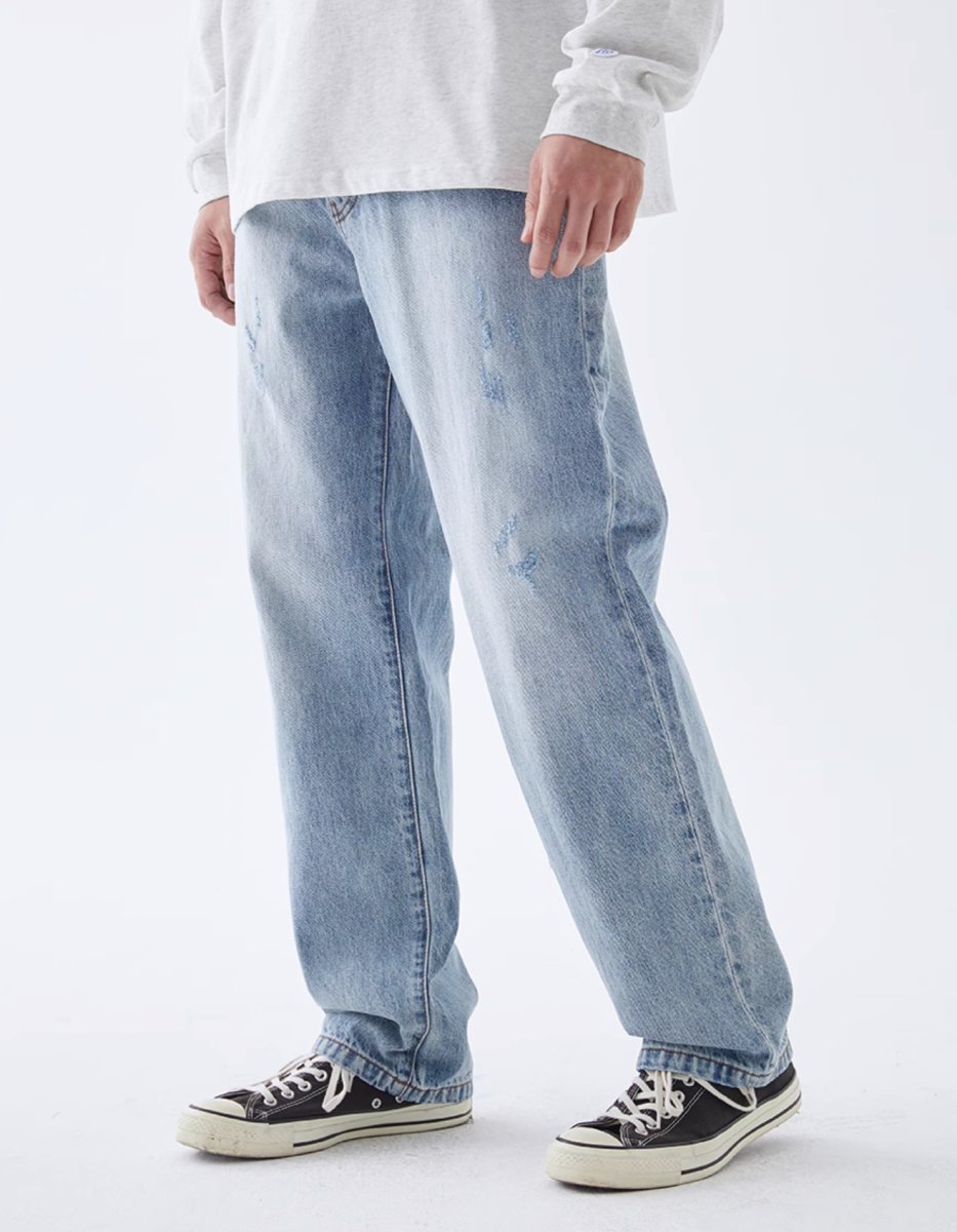 Straight retro decoenim pants N2763 - NNine