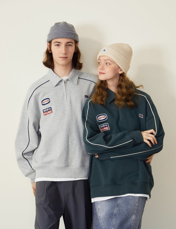 Street half zip polo N1862 - NNine