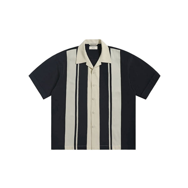 Stripe Cuban Color Summer Shirt N2000 - NNine