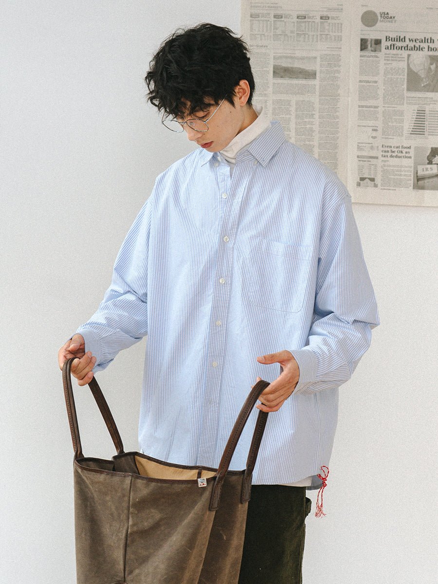 Stripe Oxford Shirt N1820 - NNine