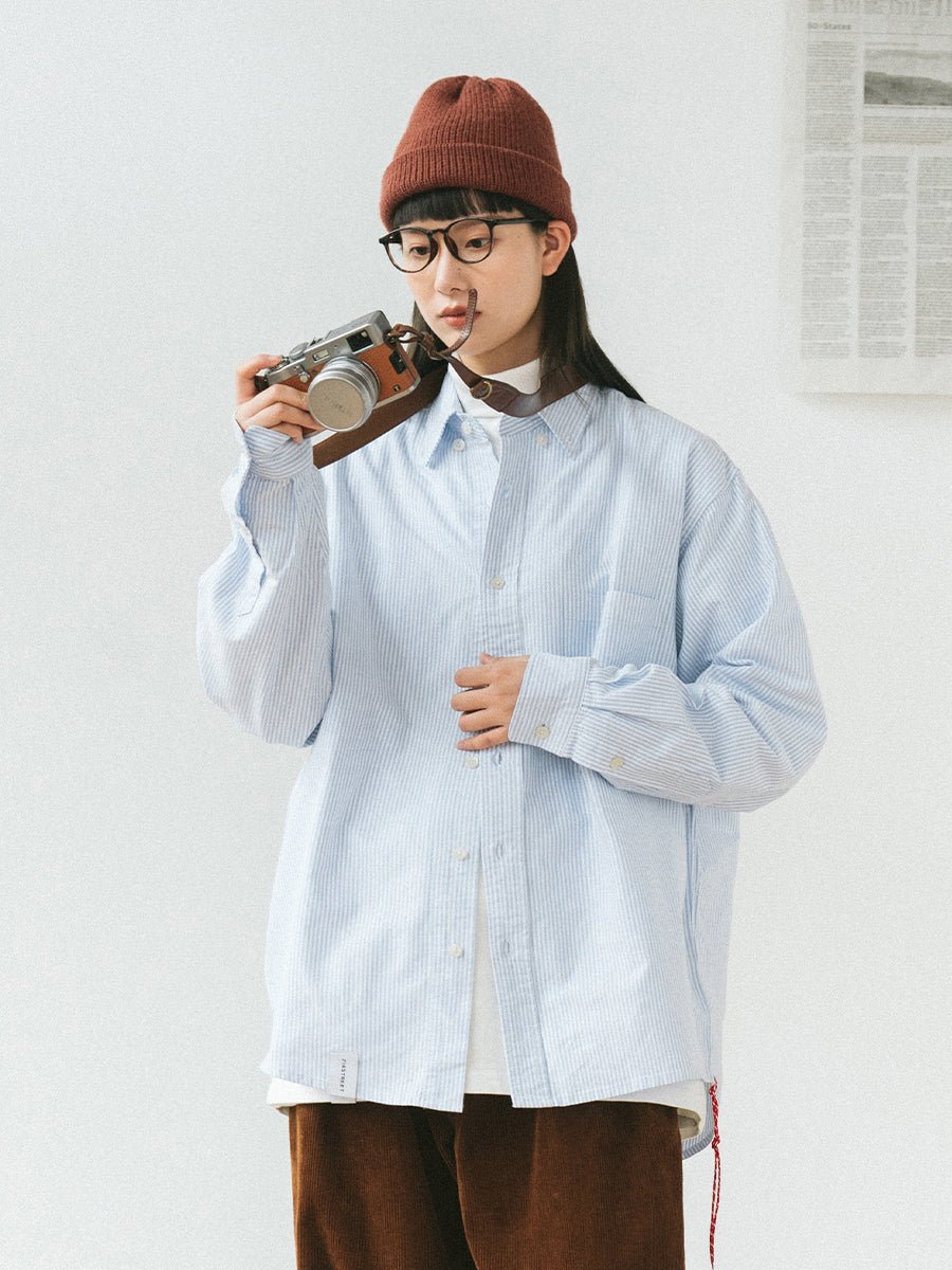Stripe Oxford Shirt N1820 - NNine