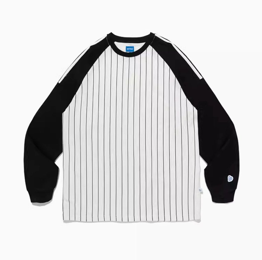 Striped raglan T-shirt N89 – NNine