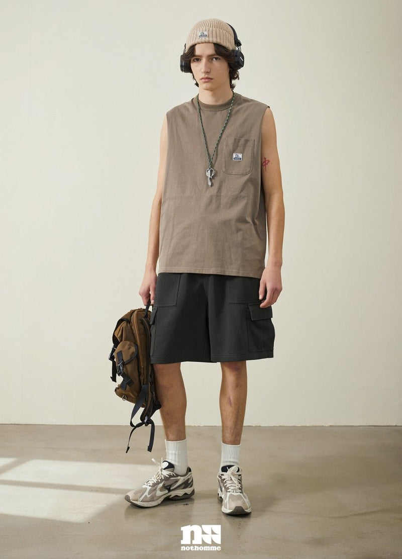 Sweat Cargo Half Pants N1968 - NNine