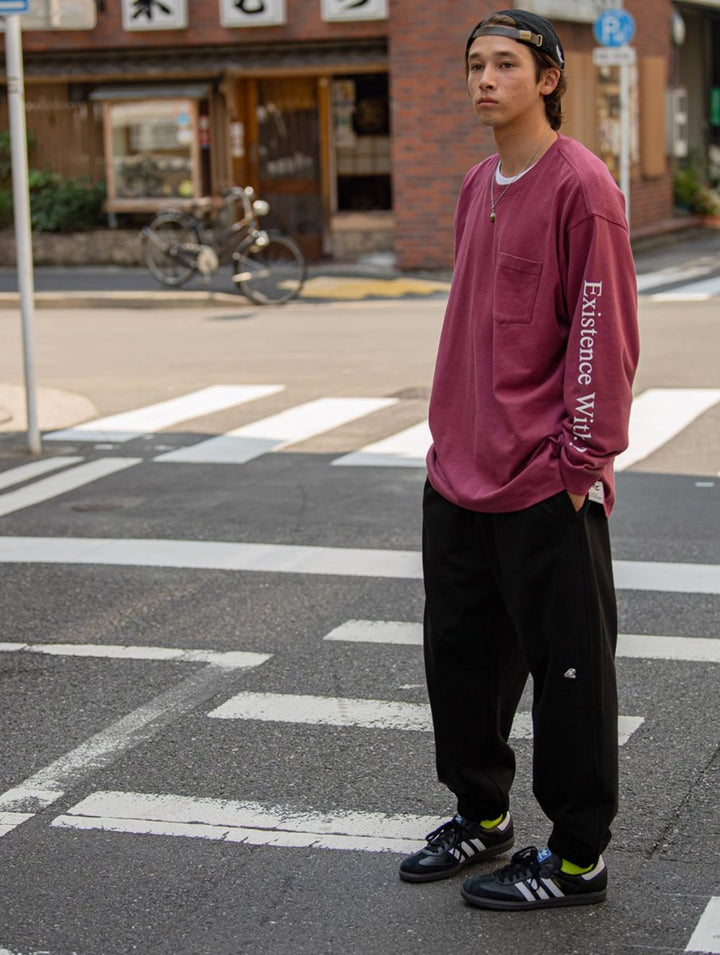 Sweat rib pants N2377 - NNine