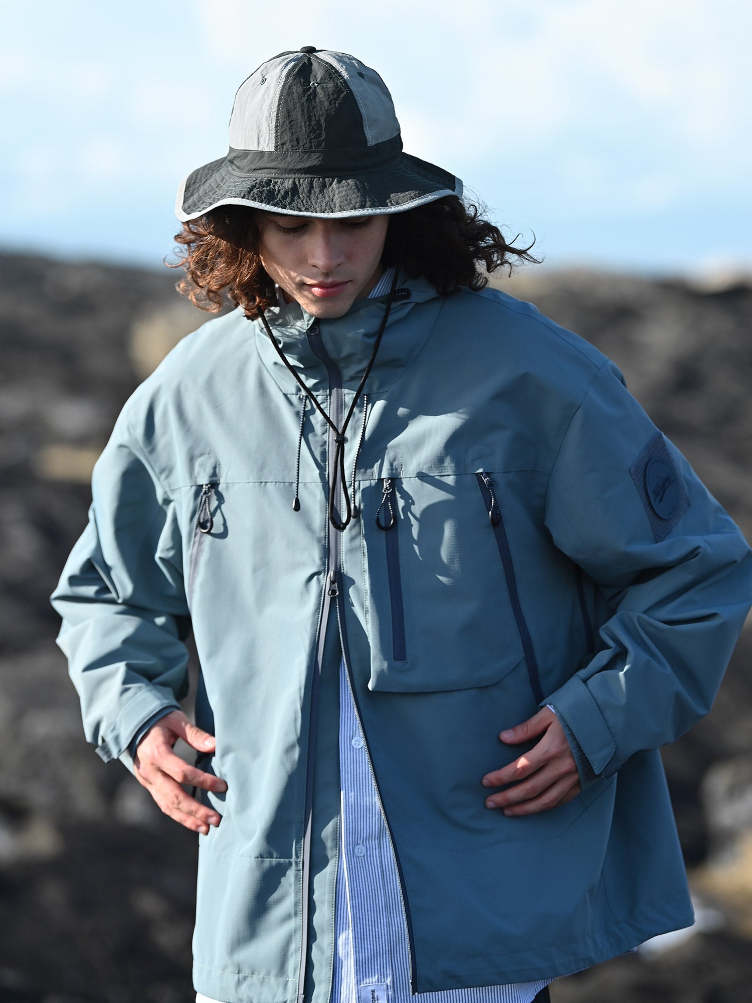 Tag Sleeve Food Wind Breaker N1667 - NNine