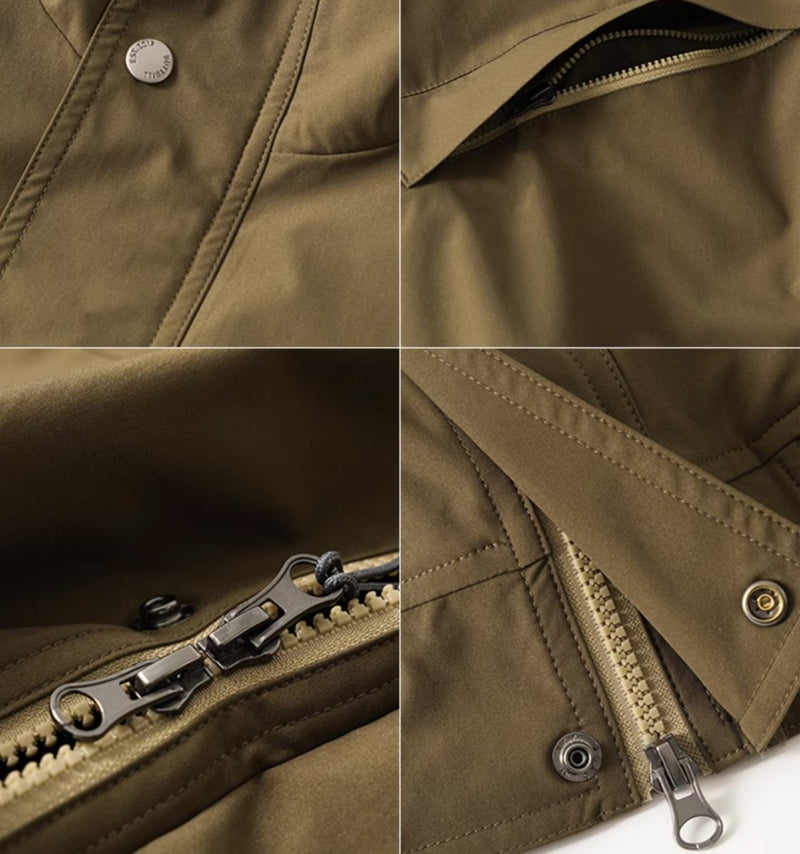 『表面撥水』Teflon Harrington jacket N3224 - NNine