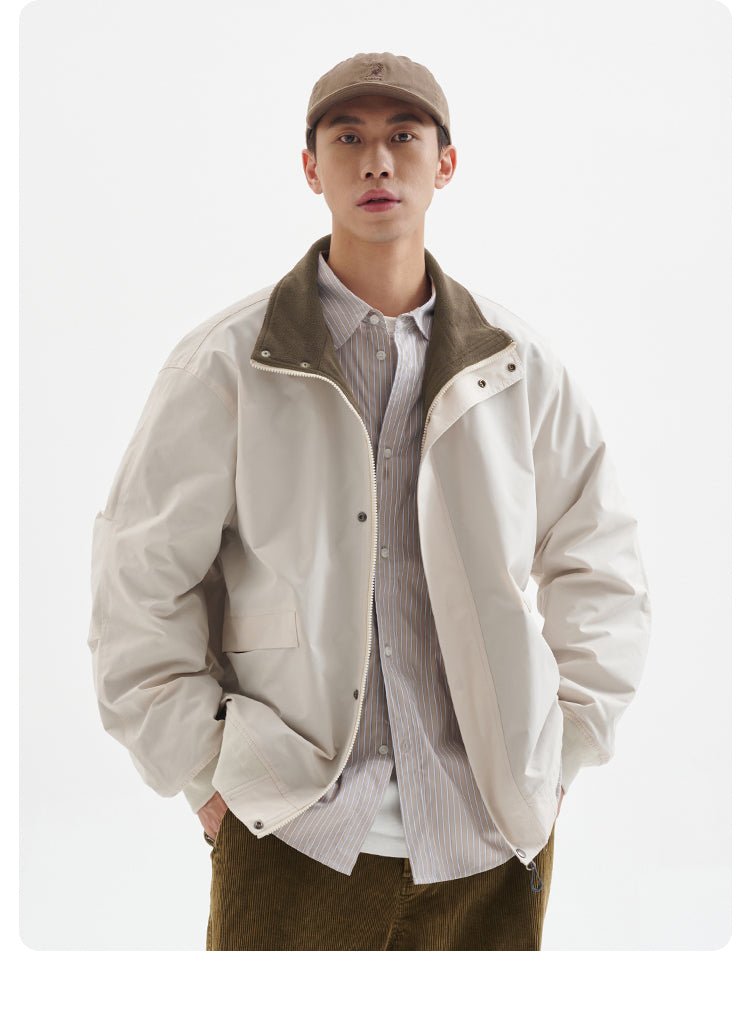 『表面撥水』Teflon Harrington jacket N3224 - NNine