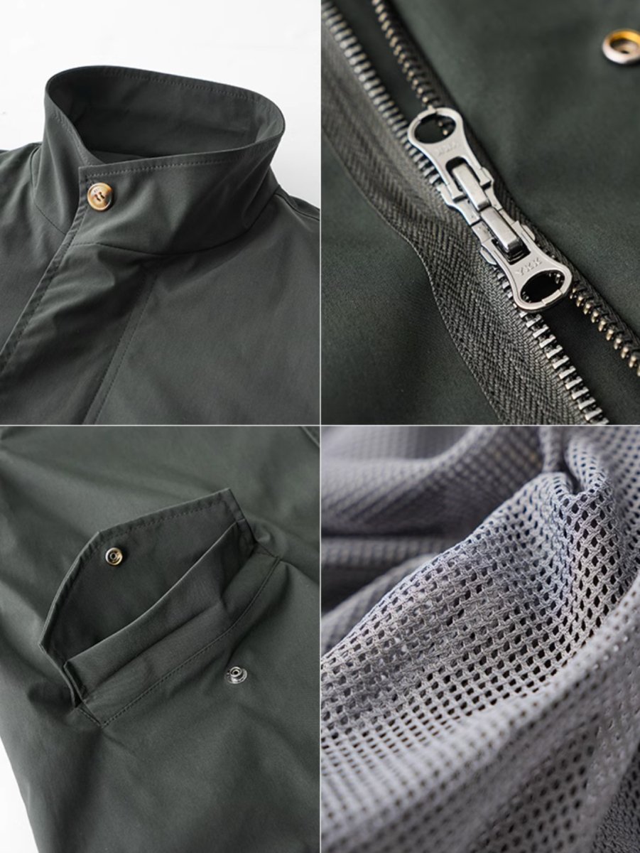 【Teflon】撥水機能・防汚れ繊維 M65 jacket　N259 - NNine