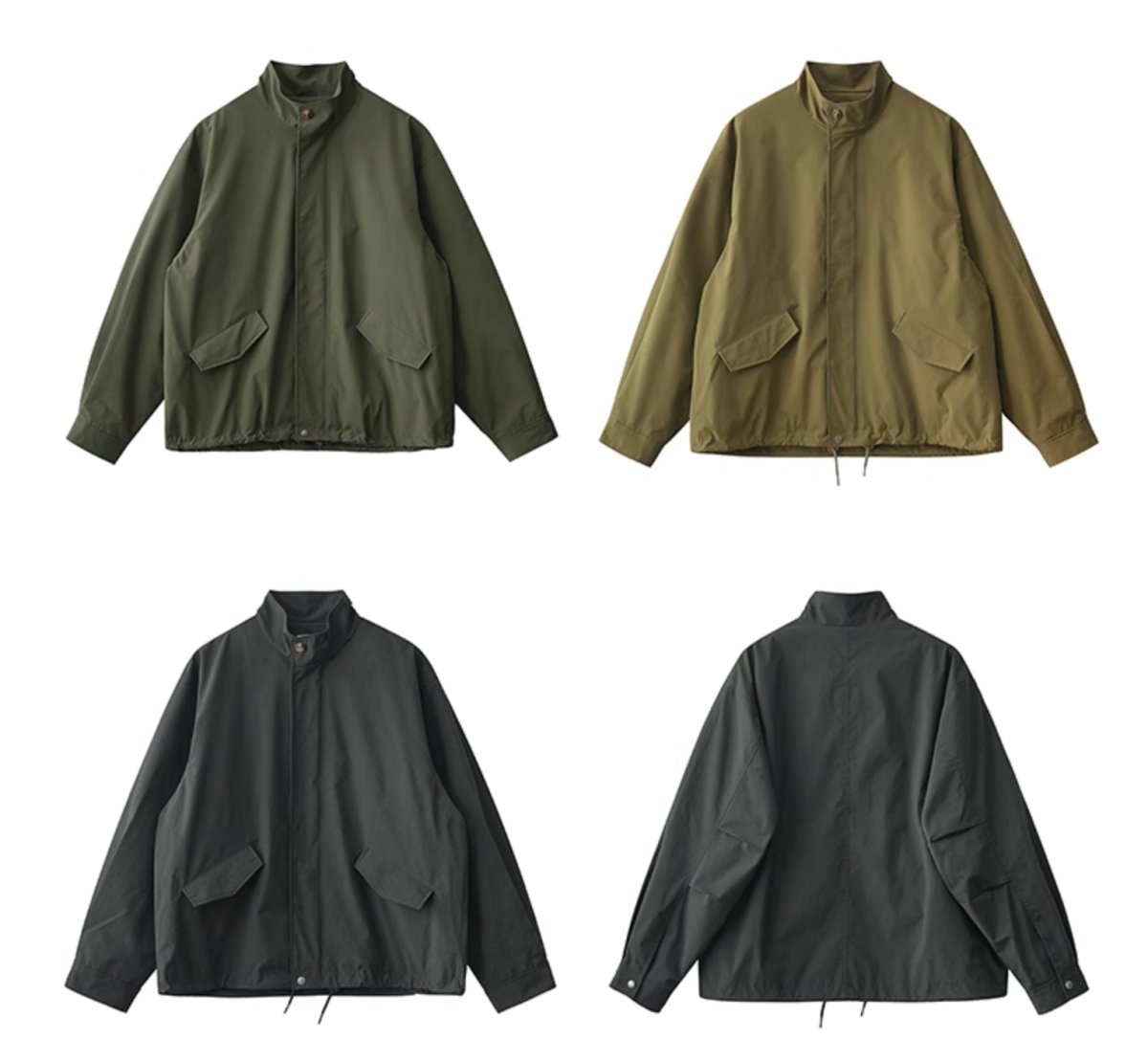 【Teflon】撥水機能・防汚れ繊維 M65 jacket　N259 - NNine