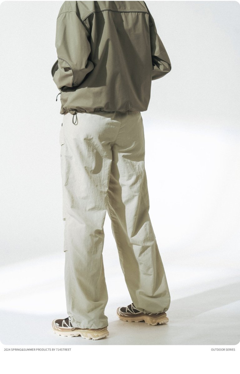 【撥水・防汚機能】Teflon parachute pants　N3193 - NNine