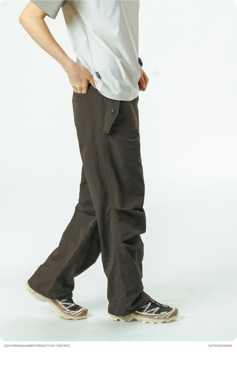 【撥水・防汚機能】Teflon parachute pants　N3193 - NNine