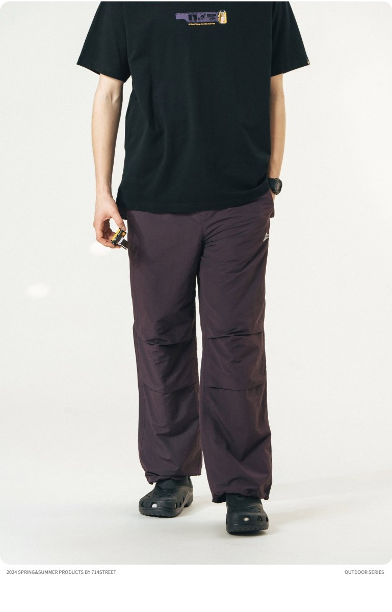 【撥水・防汚機能】Teflon parachute pants　N3193 - NNine