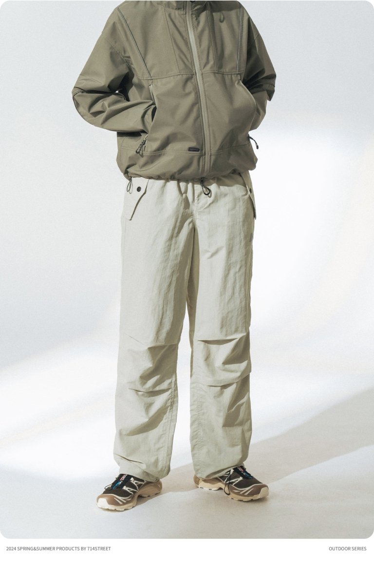【撥水・防汚機能】Teflon parachute pants　N3193 - NNine