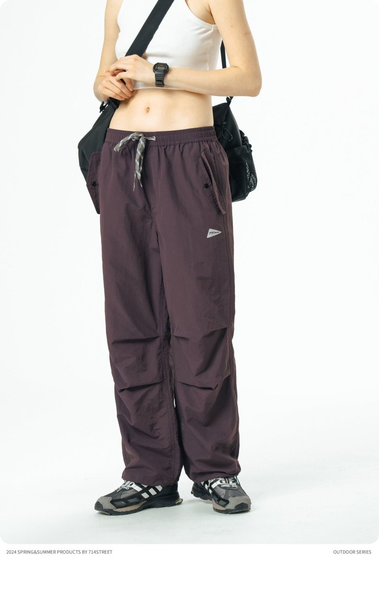 【撥水・防汚機能】Teflon parachute pants　N3193 - NNine