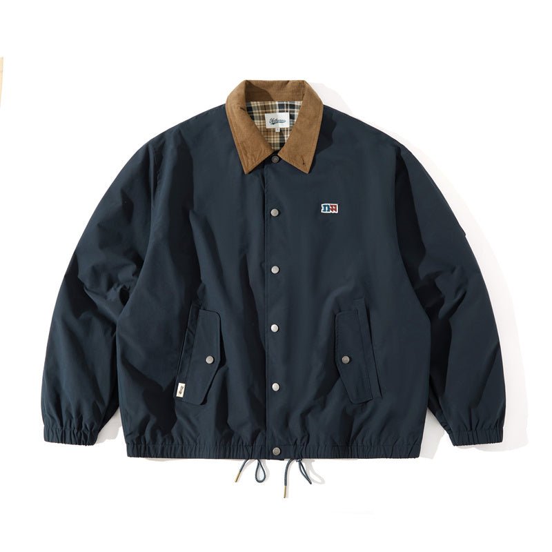 【Teflon繊維、防水、撥水、防汚】Corduroy collar jacket N2335 - NNine