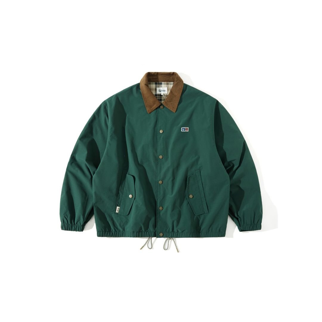 【Teflon繊維、防水、撥水、防汚】Corduroy collar jacket N2335