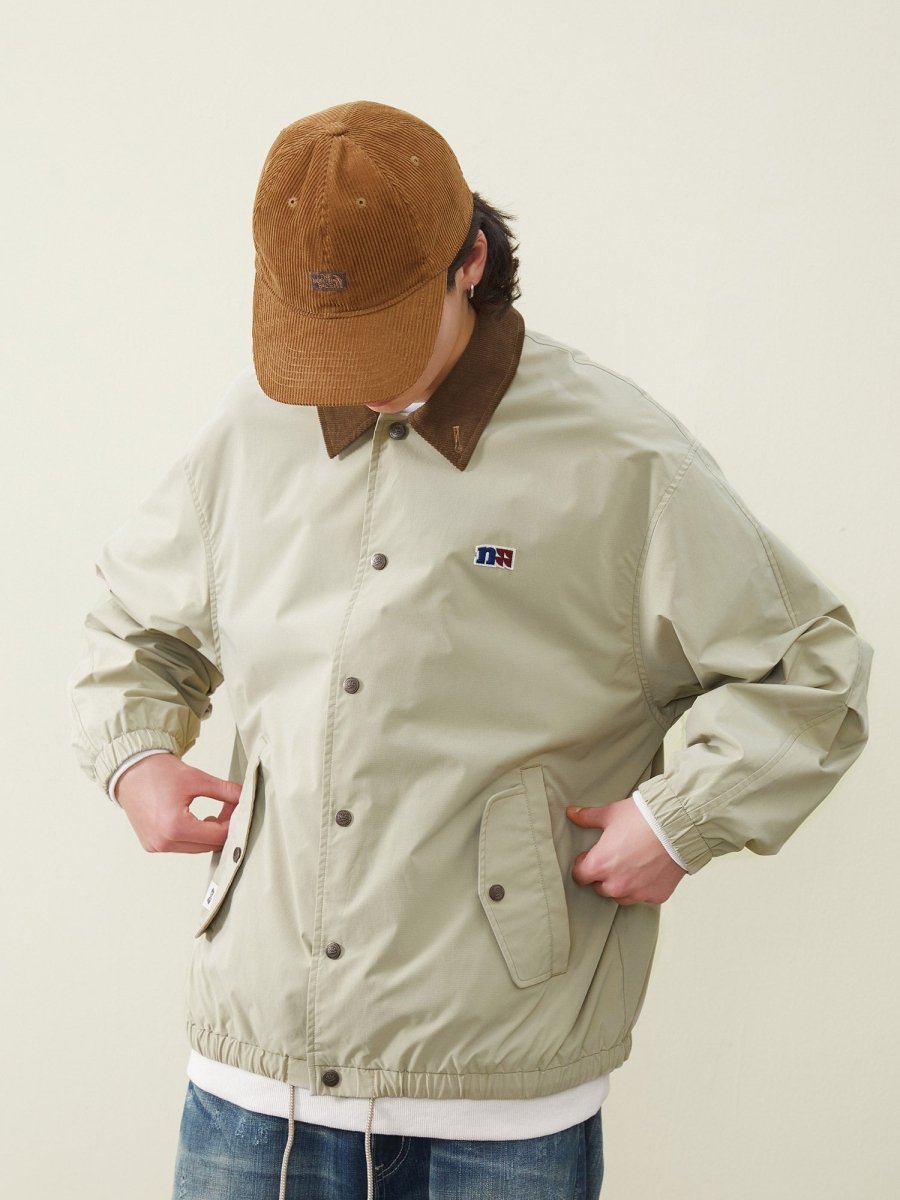 【Teflon繊維、防水、撥水、防汚】Corduroy collar jacket N2335 - NNine