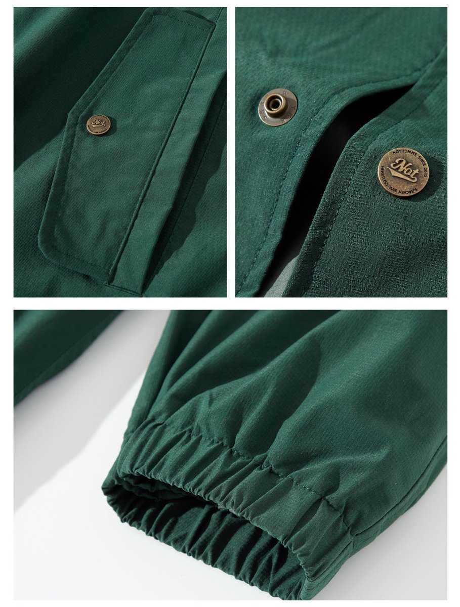 【Teflon繊維、防水、撥水、防汚】Corduroy collar jacket N2335 - NNine