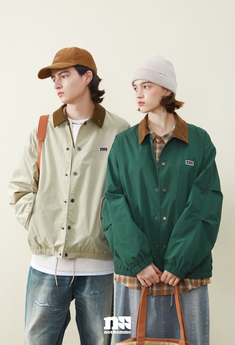 【Teflon繊維、防水、撥水、防汚】Corduroy collar jacket N2335 - NNine