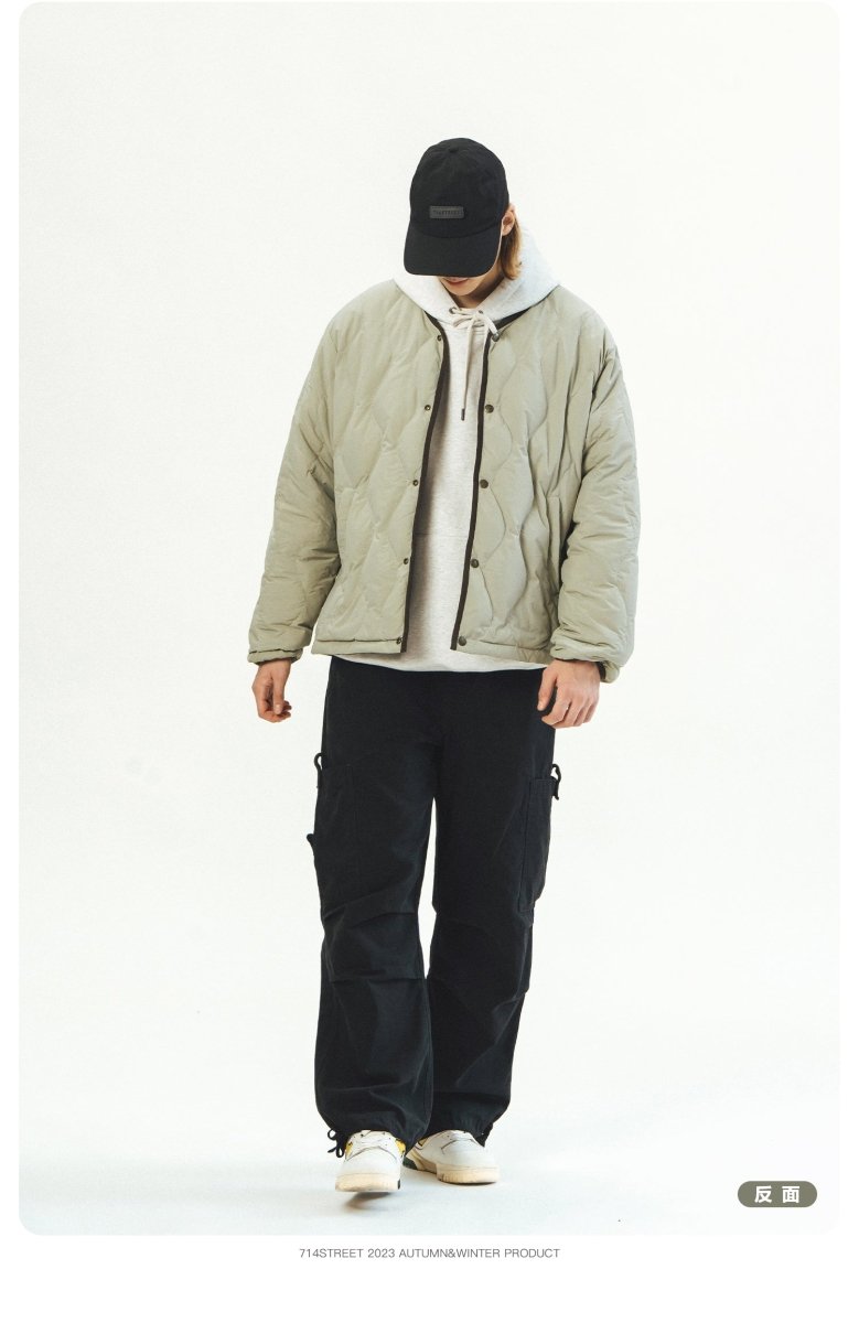 【Teflon加工】Reversible quilting jacket N2562 - NNine