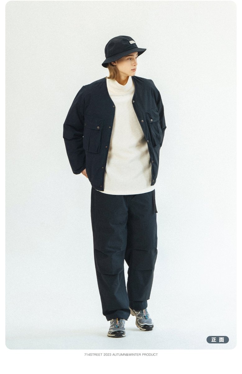 【Teflon加工】Reversible quilting jacket N2562 - NNine