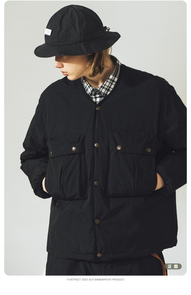 【Teflon加工】Reversible quilting jacket N2562 - NNine