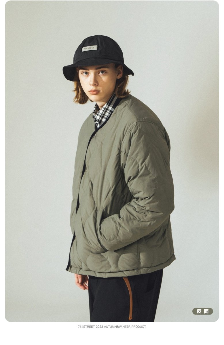 【Teflon加工】Reversible quilting jacket N2562 - NNine
