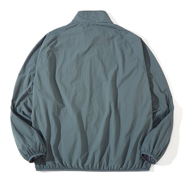 【Teflon・撥水機能】Stand collar outdoor jumper N2334 - NNine