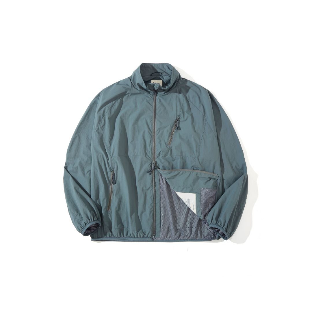 【Teflon・撥水機能】Stand collar outdoor jumper N2334 - NNine